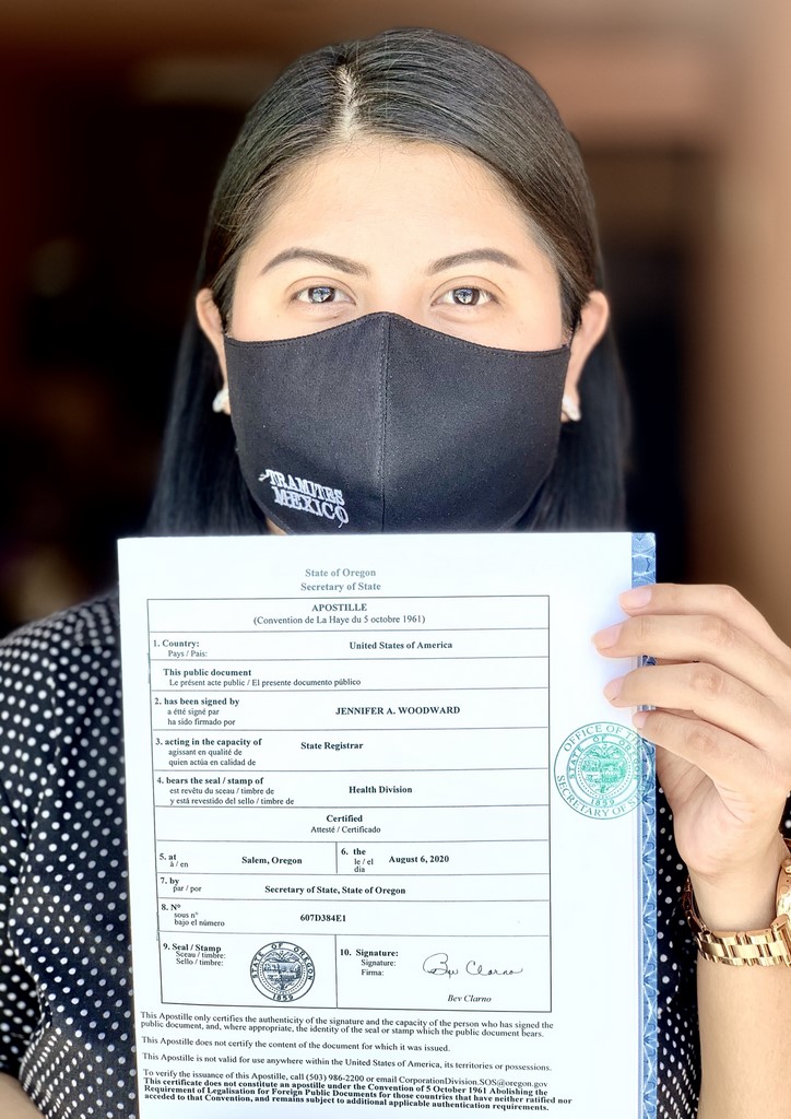 apostilla oregon usa, oregon apostille services