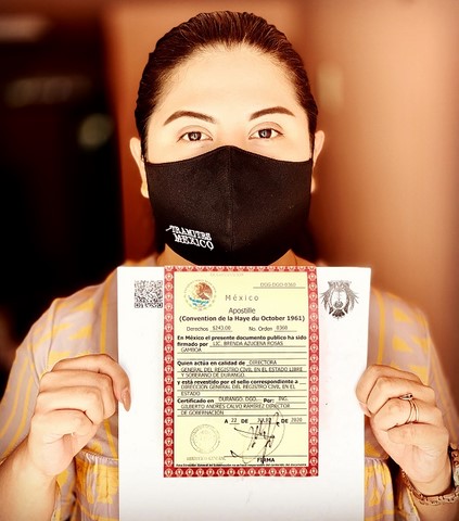 Apostilla Durango Mexico