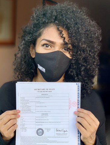Apositllas Las Vegas Nevada. Apostilla certificado matrimonio las vegas, las vegas marriage certificate apostille